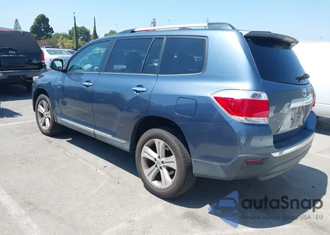 2013 Toyota Highlander Limited V6 из США, поврежденный, VIN 5TDYK3EH6DS122944